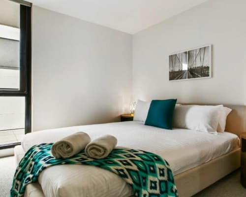 South Melbourne Stylish Accommodation Bedroom