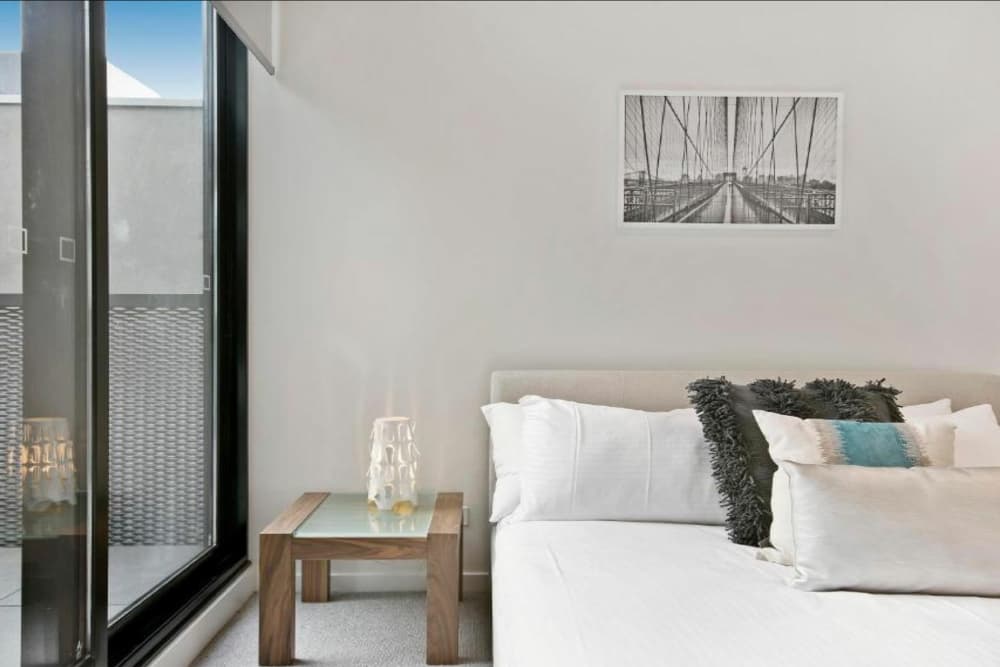 South Melbourne Stylish Accommodation Bedroom